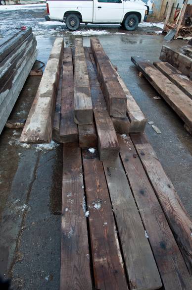 Picklewood Timbers--Various Species (6 x 6)