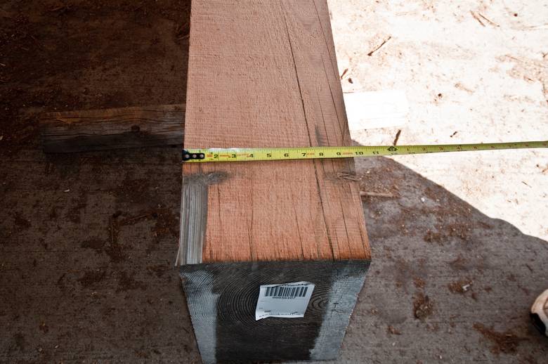 9 3/4" Wide DF Timber
