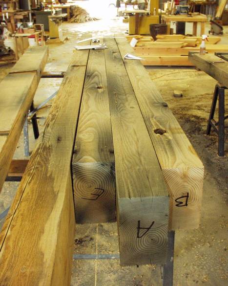 Willamette Band-Sawn Timbers / Portland Drydock Pontoon timbers