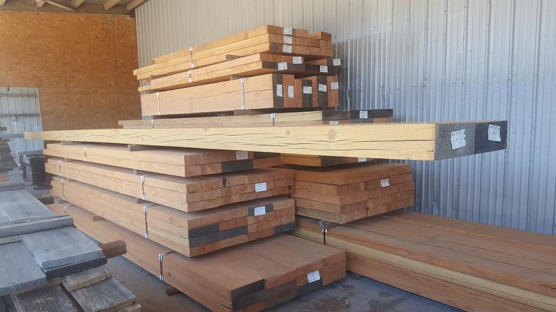 Resawn Douglas Fir Timbers