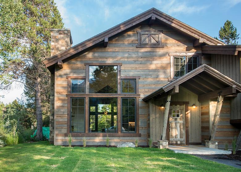 Window and Door Trim Using ThermalBrown Lumber