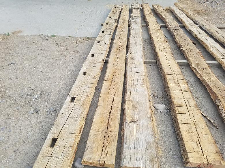 7 skins to choose 6, 20' long oak