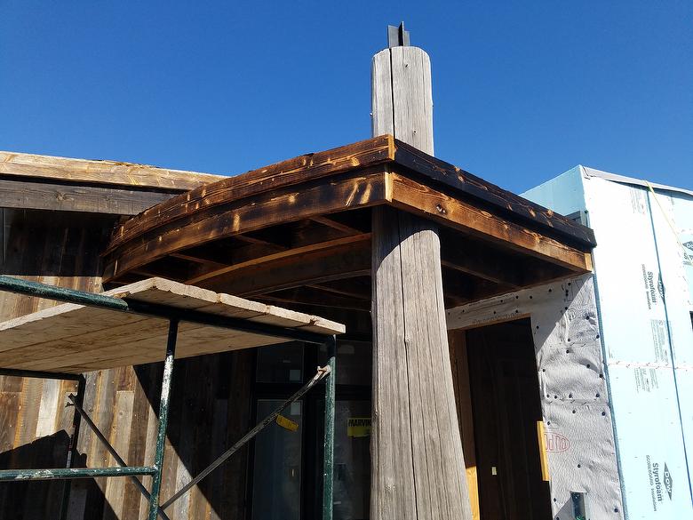 Antique Redwood Shiplap siding