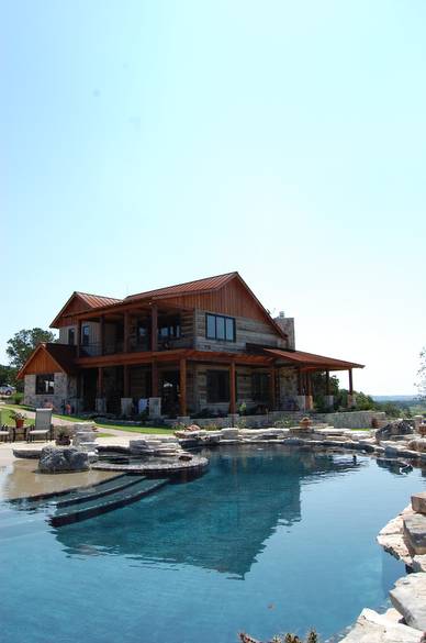 Exterior Photos - Authentic Hand Hewn Siding