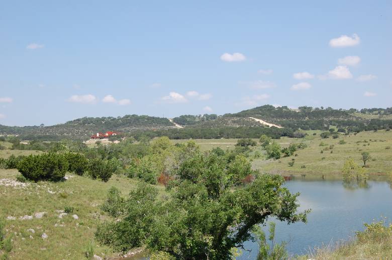 Exterior Setting of Blanco, Texas Ranch House