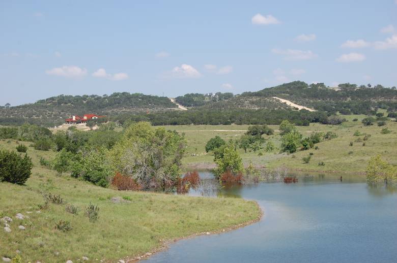 Exterior Setting of Blanco, Texas Ranch House