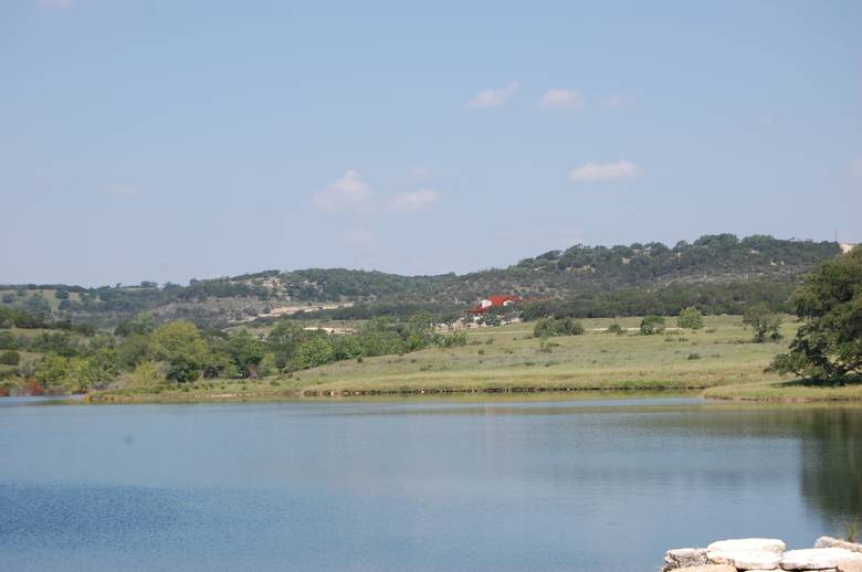 Exterior Setting of Blanco, Texas Ranch House