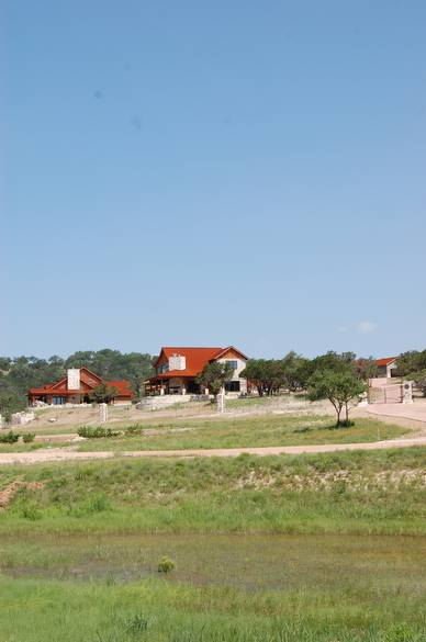 Exterior Setting of Blanco, Texas Ranch House