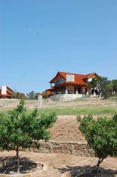 Exterior Setting of Blanco, Texas Ranch House