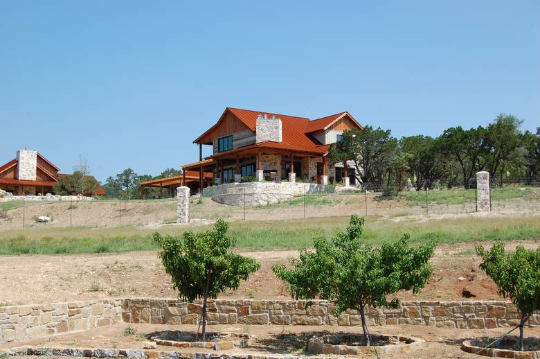 Exterior Setting of Blanco, Texas Ranch House