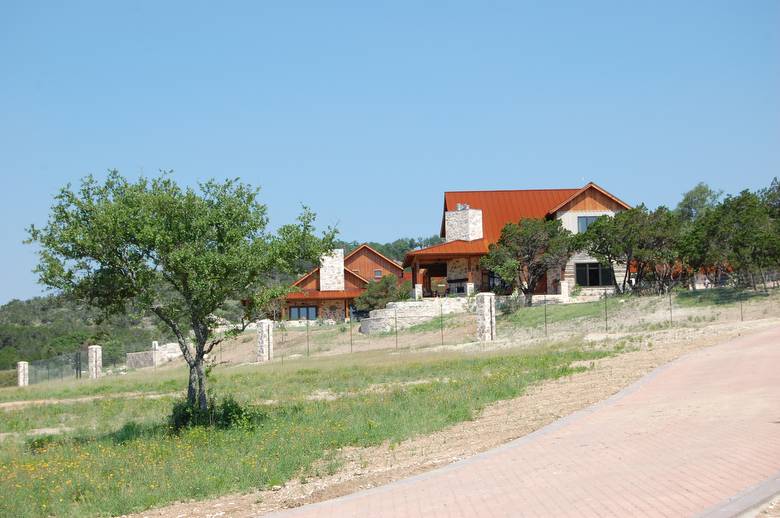 Exterior Setting of Blanco, Texas Ranch House