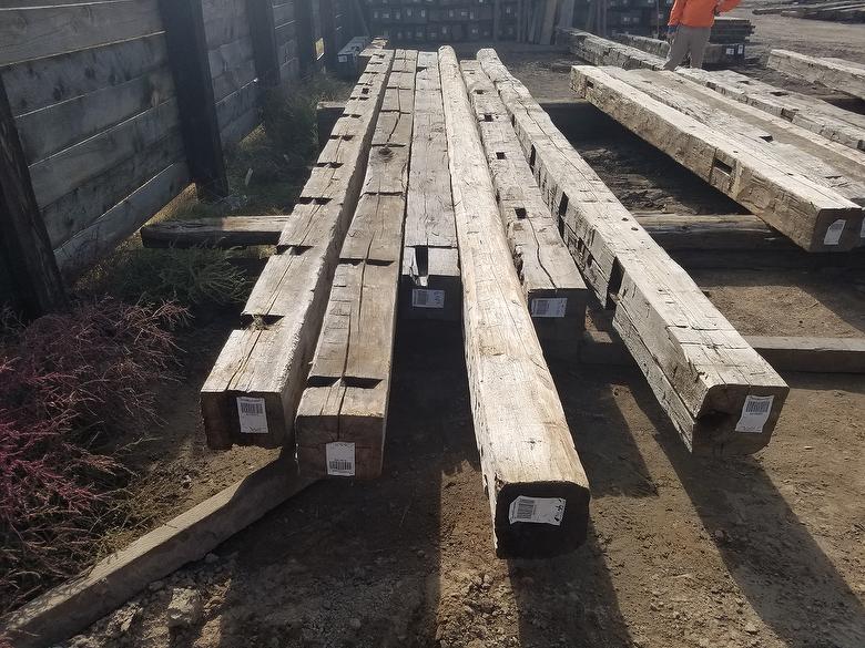 9 x 9 x 22, 23, 19, 25, 18, 22 Hand-Hewn