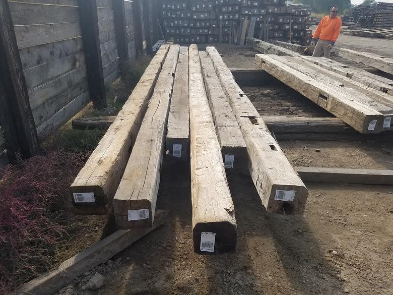 9 x 9 x 22, 23, 19, 25, 18, 22 Hand-Hewn