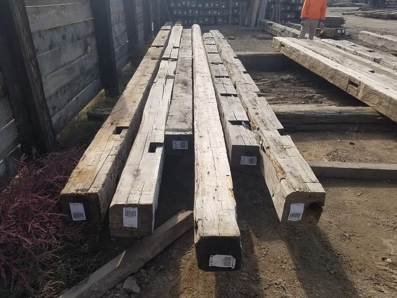 9 x 9 x 22, 23, 19, 25, 18, 22 Hand-Hewn