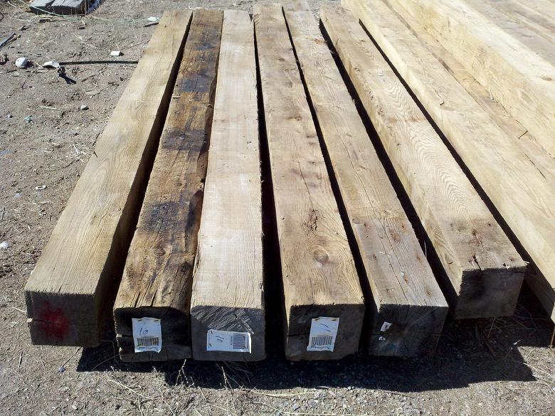 8 x 8 and 6 x 8 Timbers for Approval