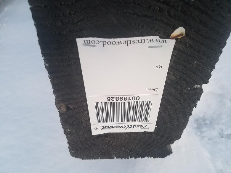 6 x 11 x 30' Weathered 