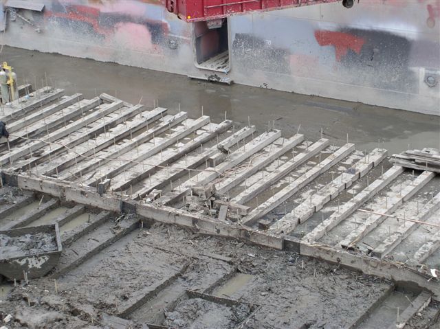 Overall - 8x9.5 & 11x13 Keelsons / Bottom of pontoon section