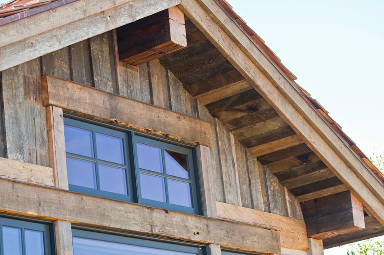 Barnwood Siding, Soffit, and Fascia