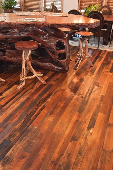 Trailblazer Mixed Hardwood Skip-Planed Floor