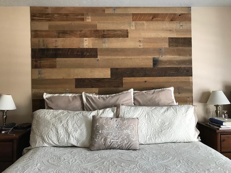 Accent Wall/Headboard using BrownBlend Thins