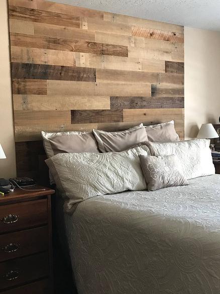 Accent Wall/Headboard using BrownBlend Thins