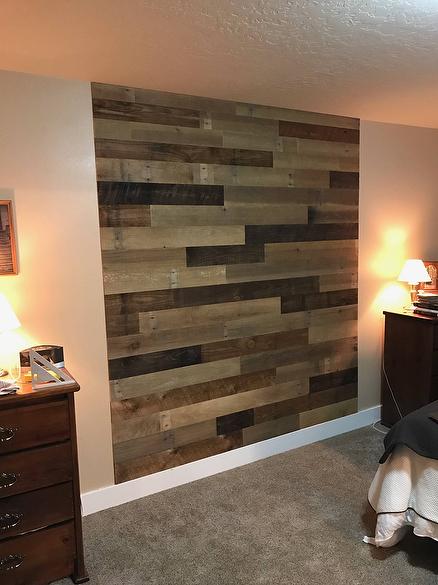 BrownBlend Thins - Accent wall/head board
