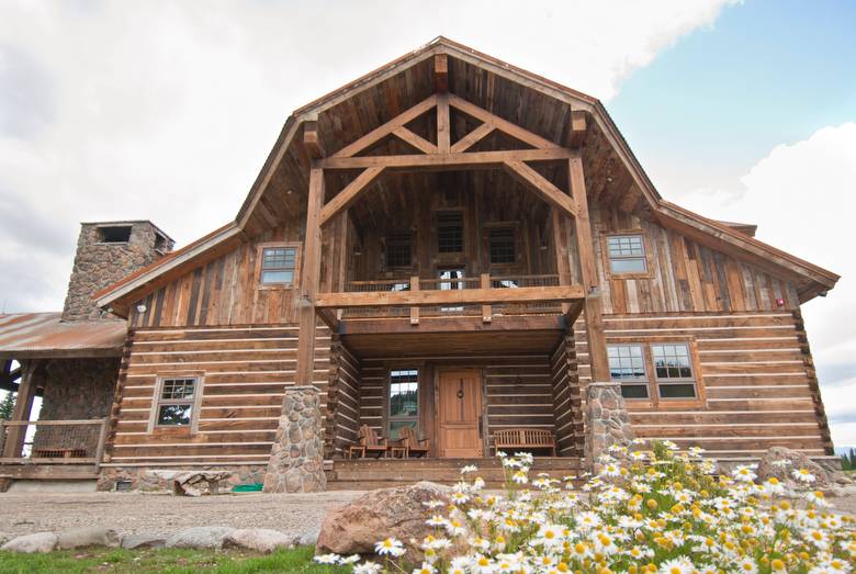 Barnwood Siding and Weathered Timbers