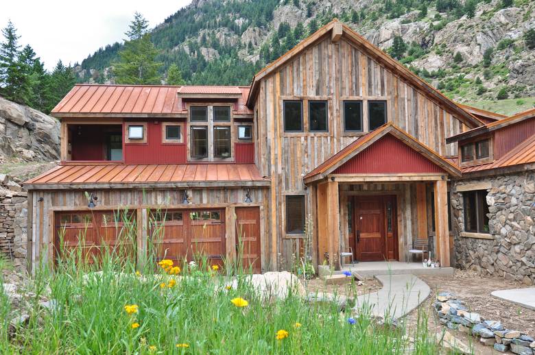 Barnwood board and bat siding, TW II Circle-Sawn Timbers and Weathered Timbers