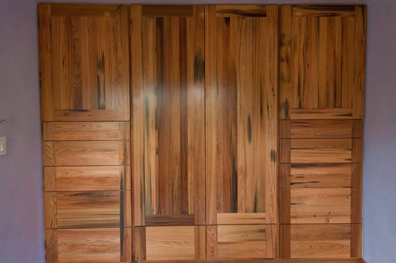Cypress door and cabinet