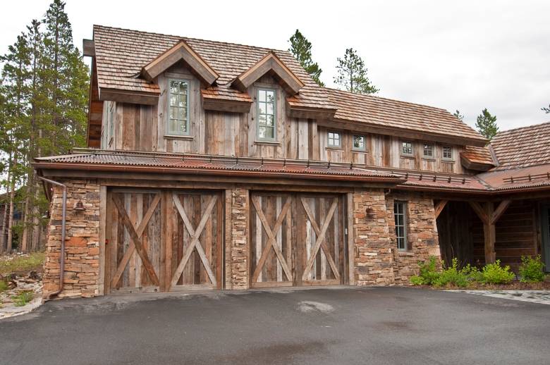 Antique Mixed Gray and Brown Barnwood Siding