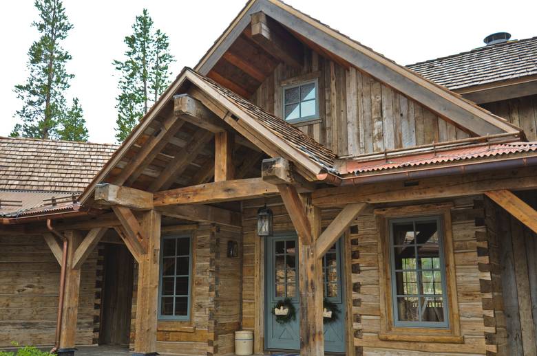 Antique Mixed Gray and Brown Barnwood Siding