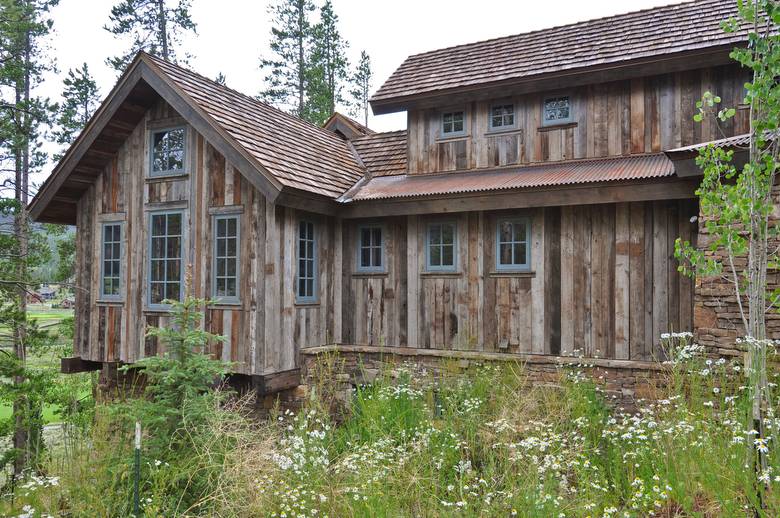 Antique Mixed Gray and Brown Barnwood Siding