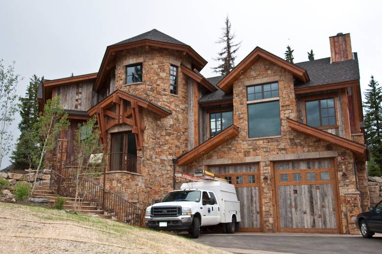 Gray & Faded Red barnwood siding