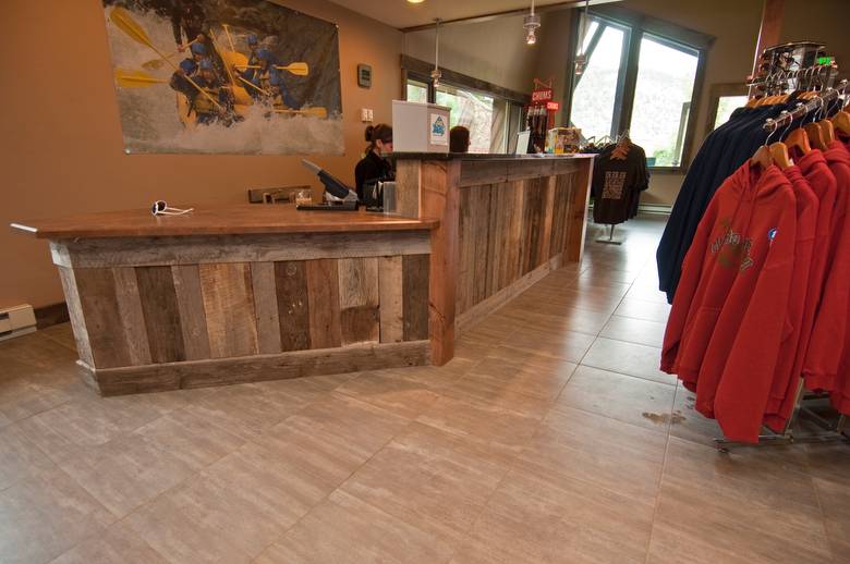 Mixed Barnwood Lumber for cabinets, display unit and trim