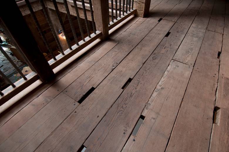 4x11 weathered decking