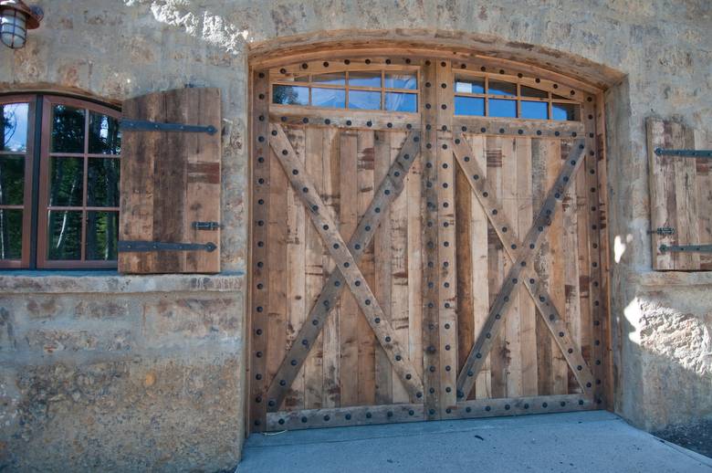 Barnwood doors