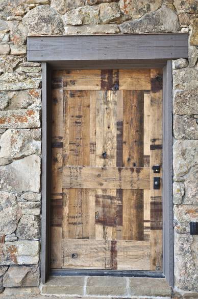 Brown Barnwood Door