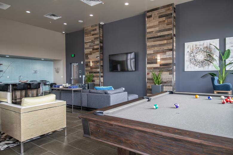 Living Room with Barnwood Accent Wall