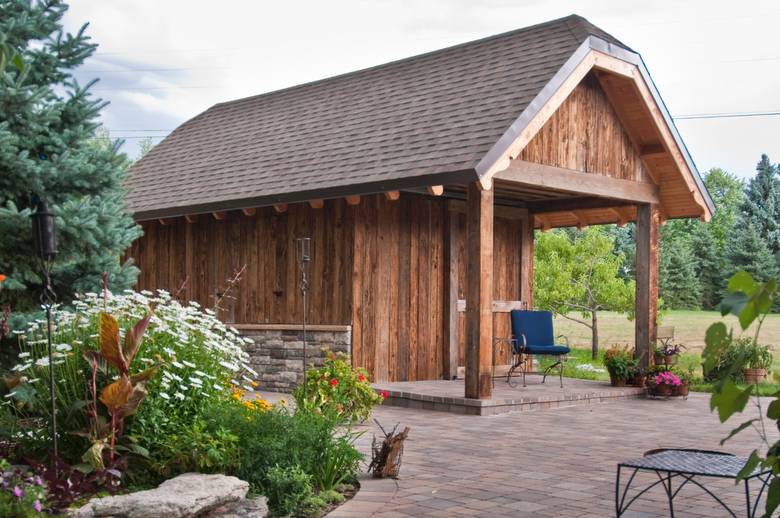 Mushroomwood Siding and Brown Barnwood