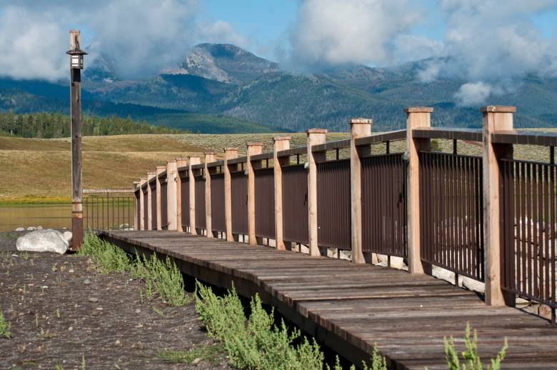 Railing and Board Walk