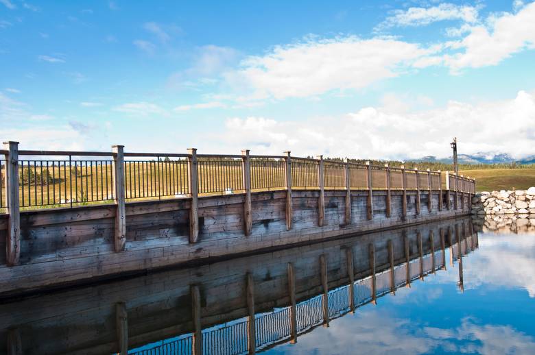 Railing and Sea Wall