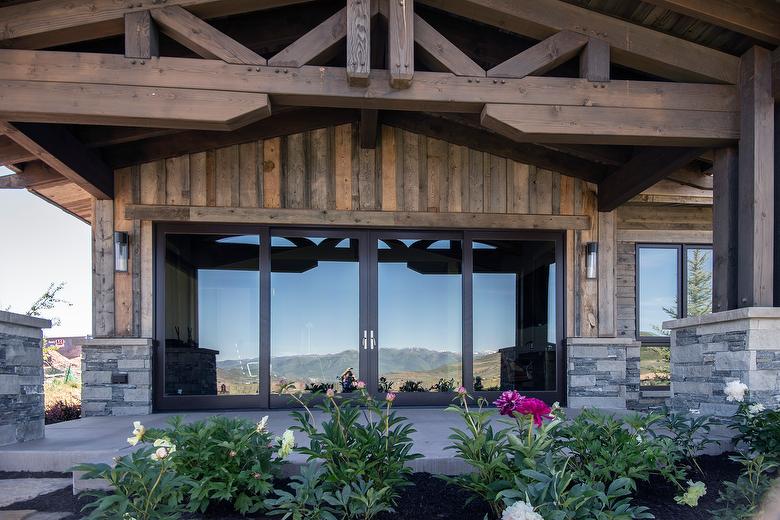 WeatheredBlend Barnwood Board and Batten Siding and Window Trim