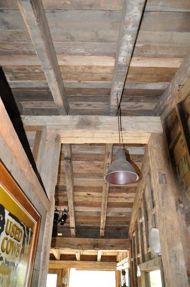 Antique Hand-Hewn Timbers and Barnwood