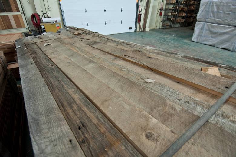 1 x 5 gray/brown barnwood