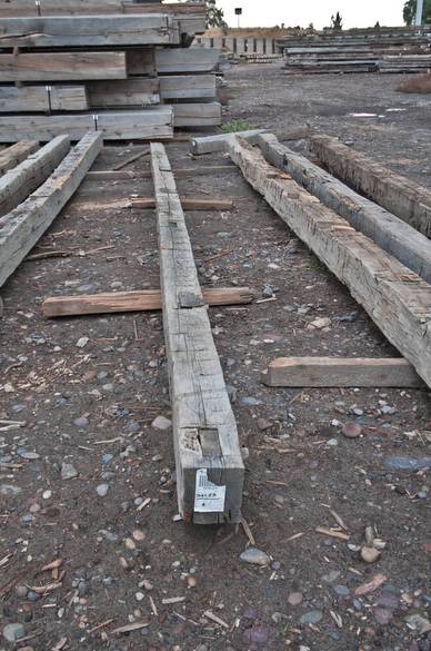 7 x 8 x 22-28' Hand-Hewn Timbers