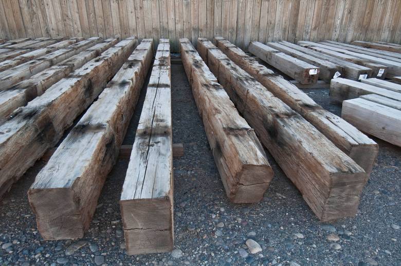 10x14 Willamette Weathered DF Timbers