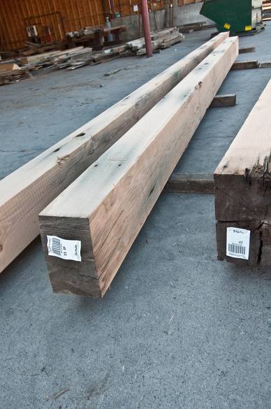 DF Band-Sawn from Willamette Timbers (Cuts a nominal 8 x 12)