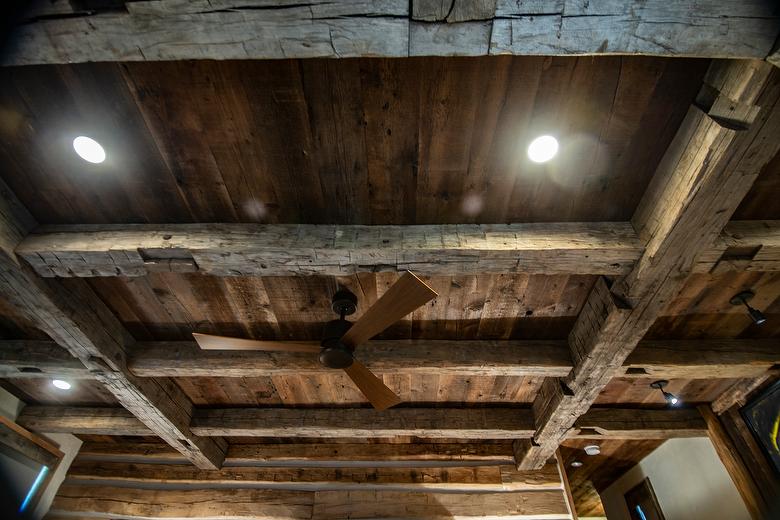 Hand-Hewn Timbers and Antique Barnwood