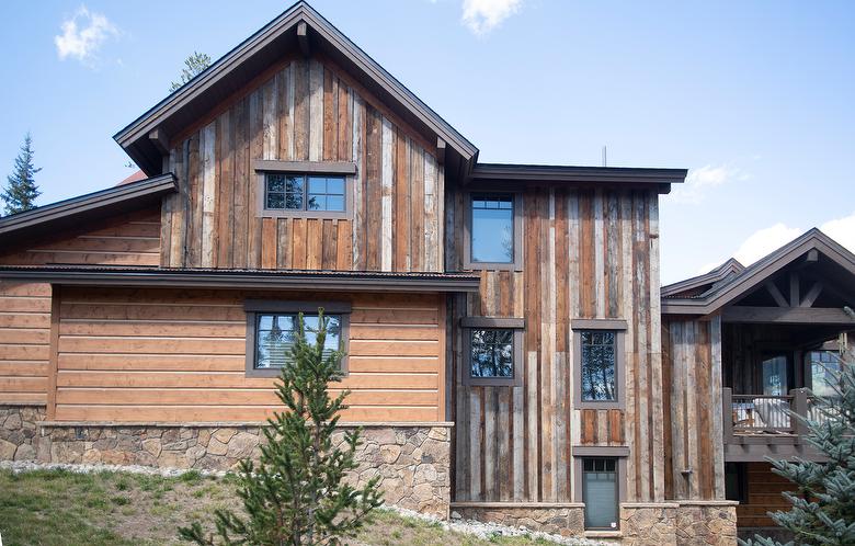 Antique Barnwood Board and Bat Siding