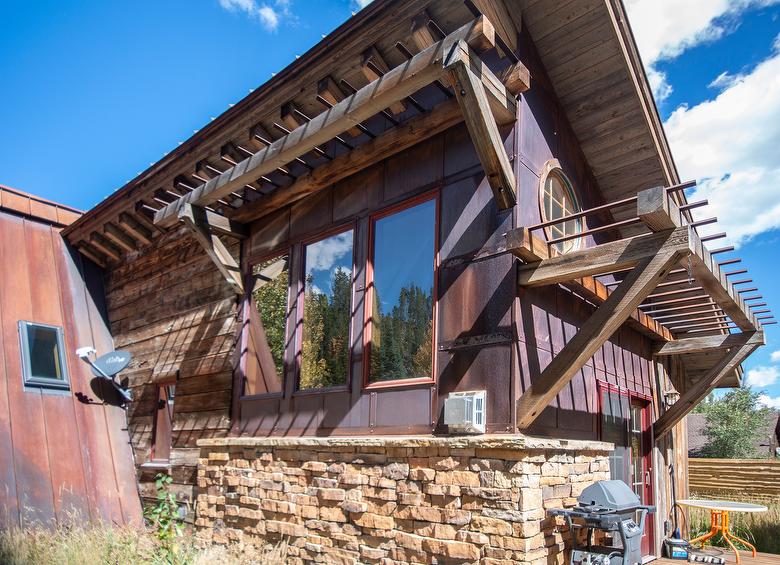 Antique Barnwood Siding and NatureAged Trim 